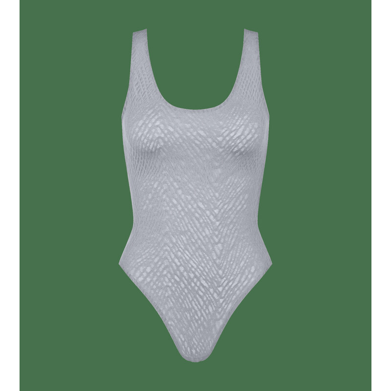 Dámské body ZERO Feel Bliss Body - GRAY - šedé 3602 - SLOGGI 113944839