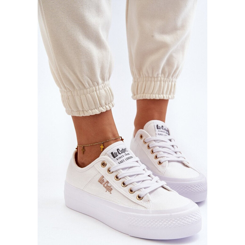 Dámská sportovní obuv W LCW-24-31-2725L Bílá - Lee Cooper 115406183