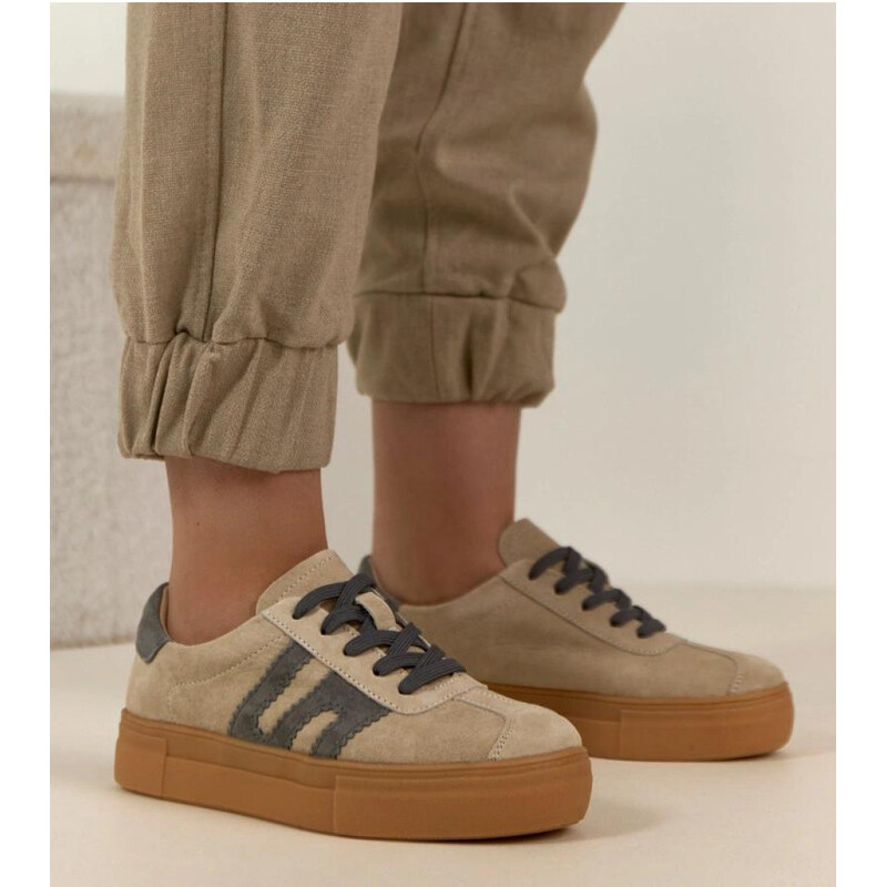 Sportovní boty na platformě model 224964 Solea