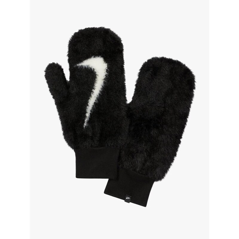 Černé rukavice Nike Plush Knit