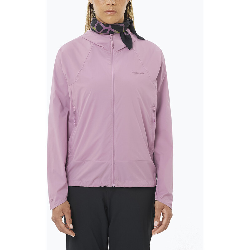 Dámská větrovka Salomon Outwind Full Zip valerian