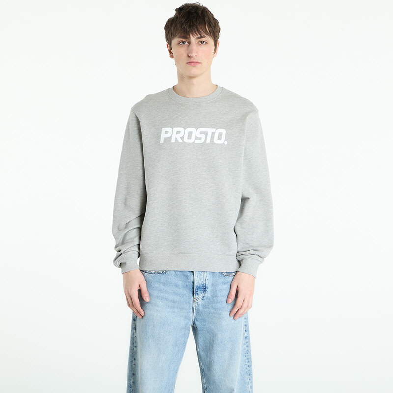 Mikina Prosto Crewneck Old Logo Gray L