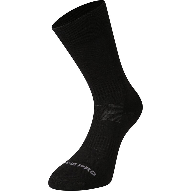Ponožky z merino vlny ALPINE PRO ERATE black černá 114081639