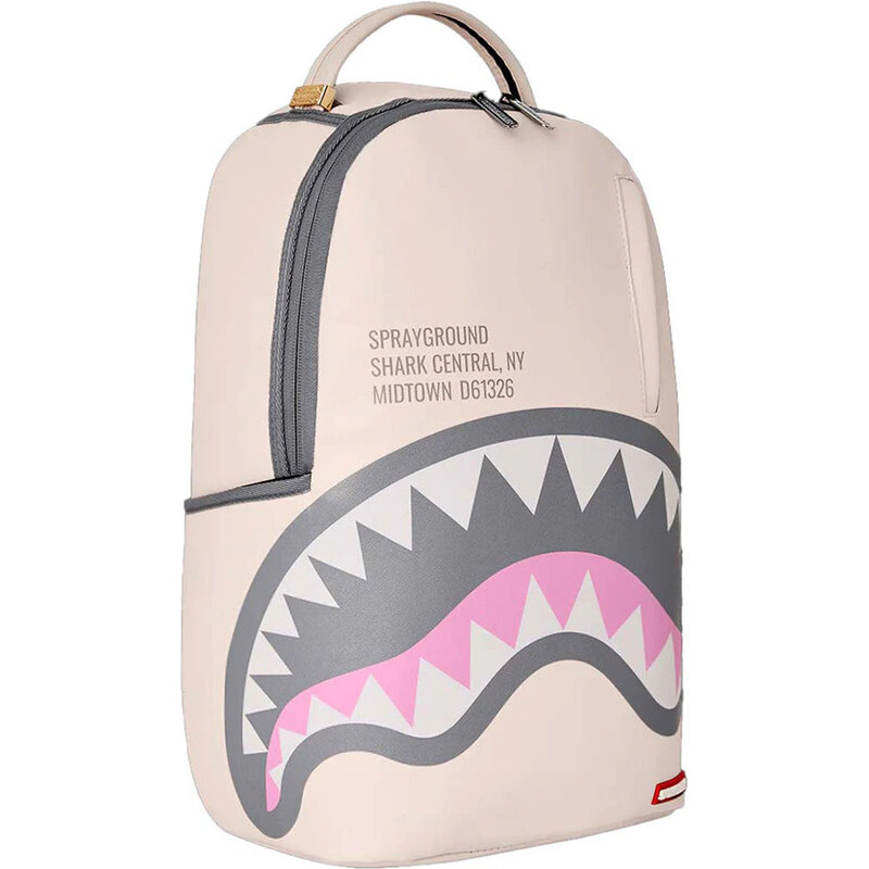 Sprayground Shark Central Rose DLXSV Backpack White/Black 114080826