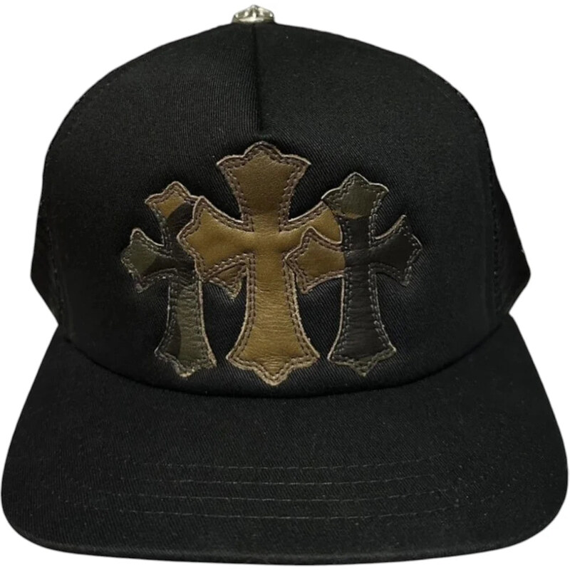 Chrome Hearts Cemetery Trucker Hat Camo/Black 114080895