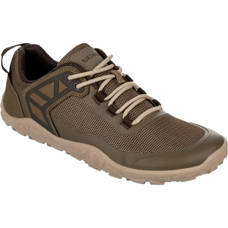 BENNON BAREFOOT SPORT BROWN - Sportovní barefoot obuv hnědá 114081825