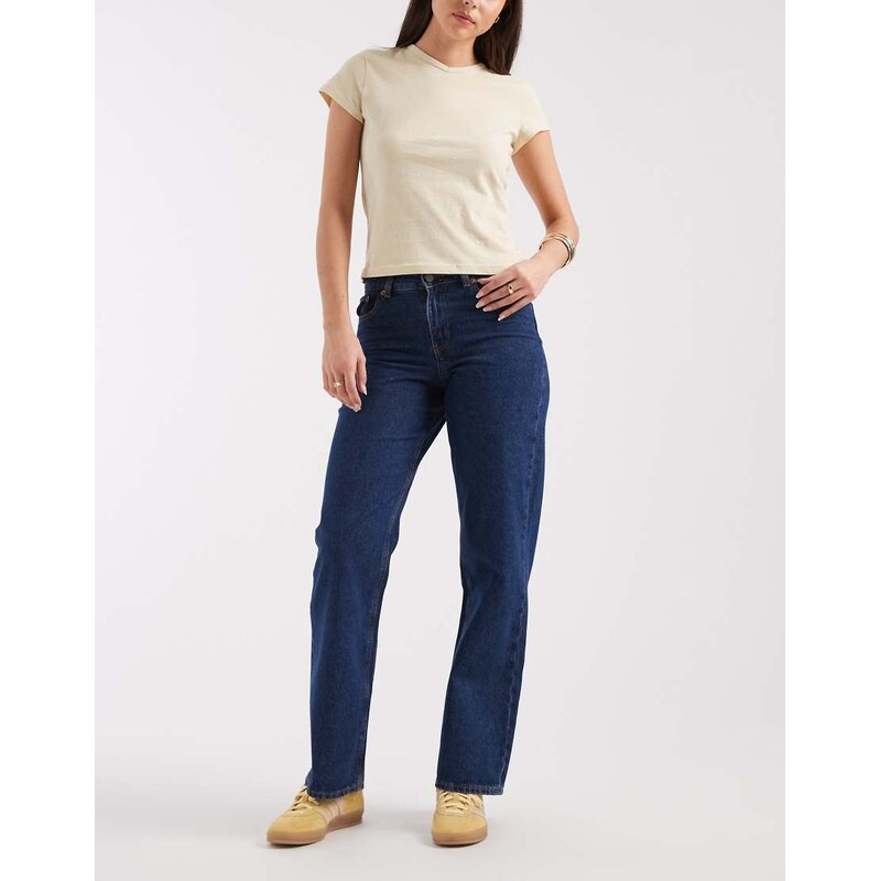 JJXX Seville loose jeans in dark blue-Navy