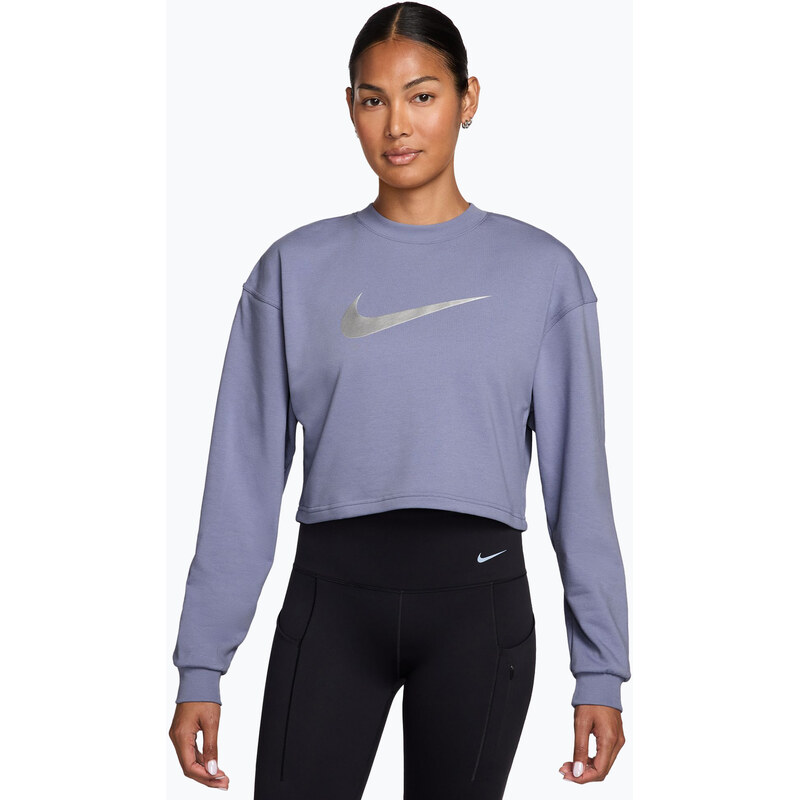 Dámská tréninková mikina Nike Pro Dri-Fit Crew Neck iron purple
