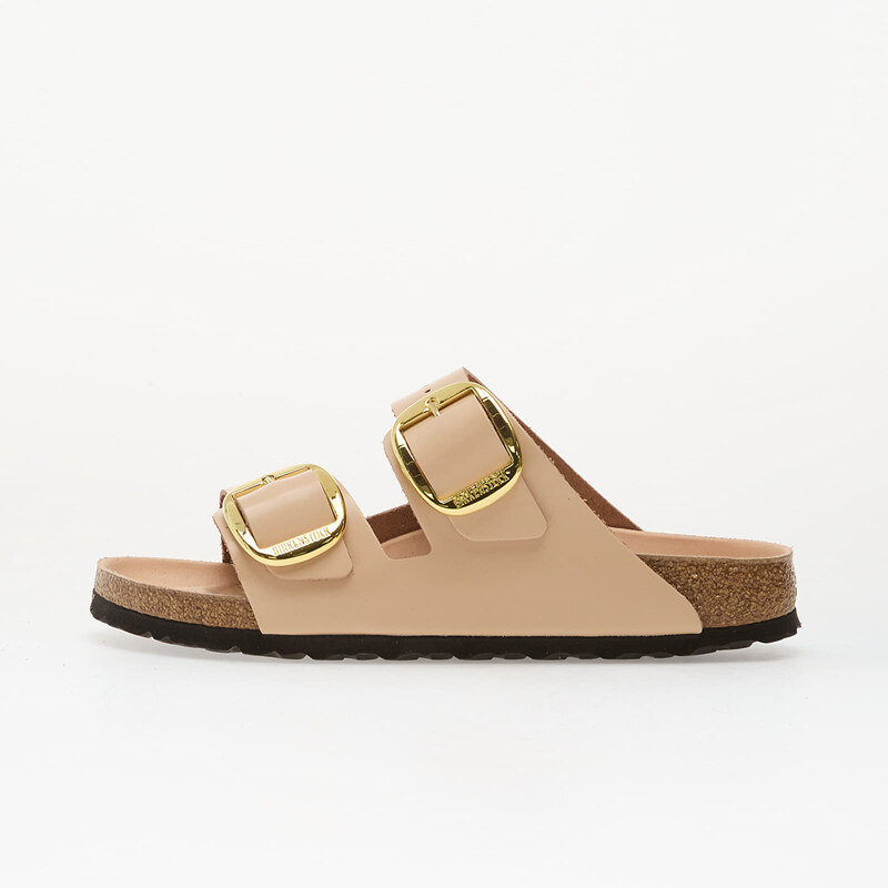 Birkenstock Arizona Big Buckle Natural Leather Patent Women High-Shine 114085120