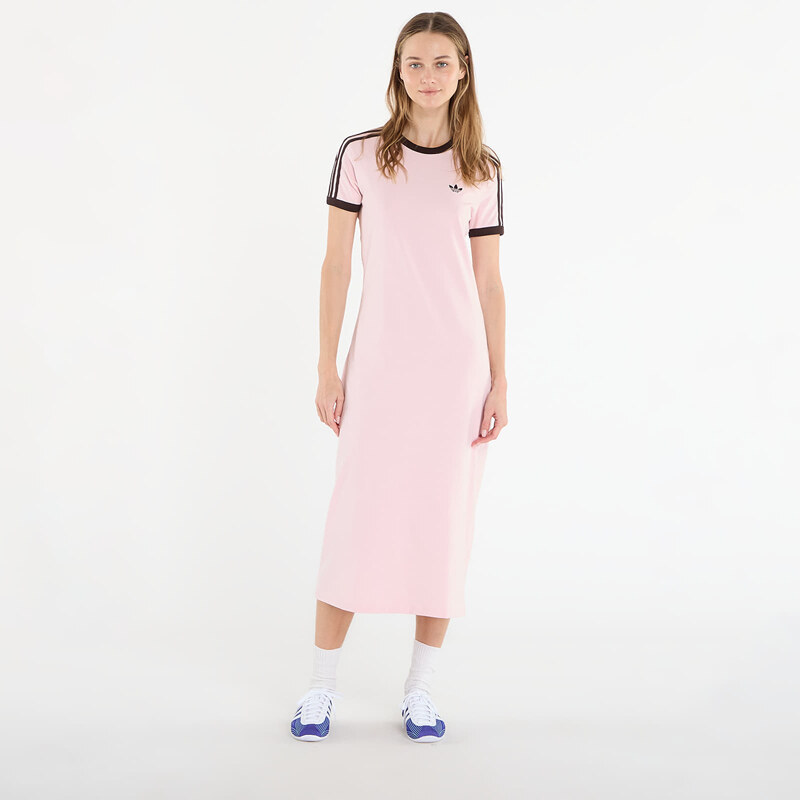 adidas Originals Šaty adidas 3 Stripes Dress (Slim) Sandy Pink/ Aurora 113878542