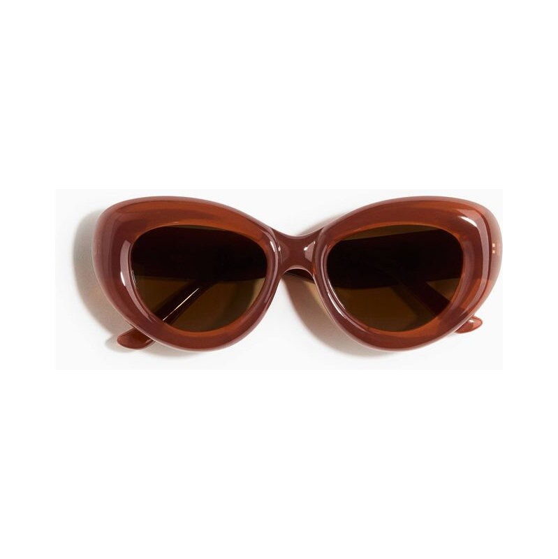 H&M - Robustní polarizované sluneční brýle - oranžová 114085253