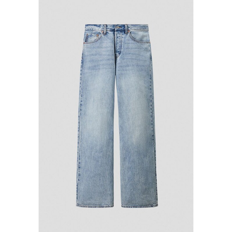 H&M - Relaxed Bootcut Jeans - Denim Blue