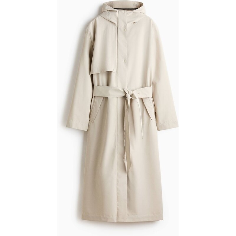 H&M - Plášť do deště StormMove - Světle Béžová