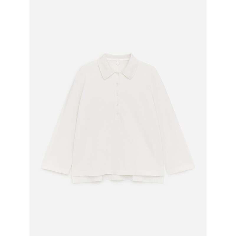 H&M - Piqué polokošile - bílá 114085692