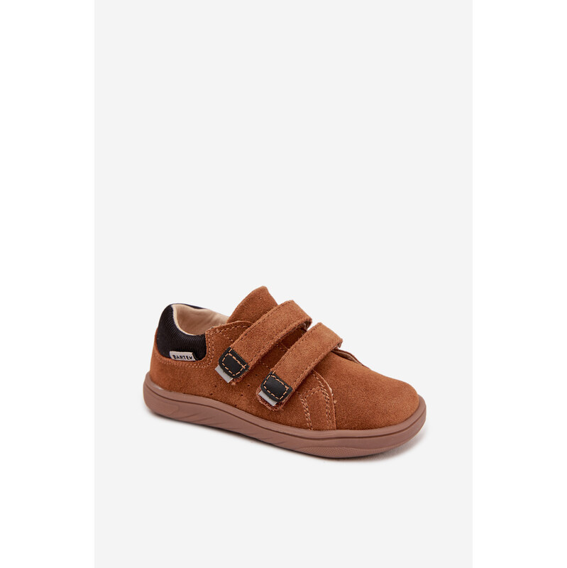 Bartek S.A. Kožené barefoot dětské boty Bartek 114221054