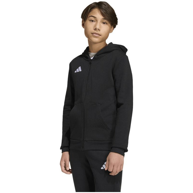 Adidas ENTRADA 26 Hoody Juniorská mikina se zipem KH1782 114086683