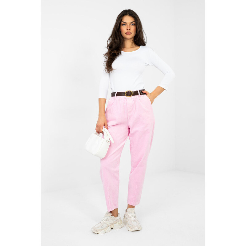 Kordové kalhoty model 224055 Italy Moda