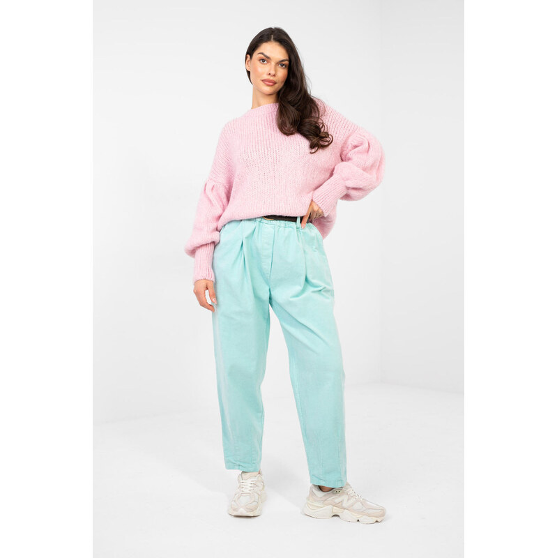 Kordové kalhoty model 224385 Italy Moda