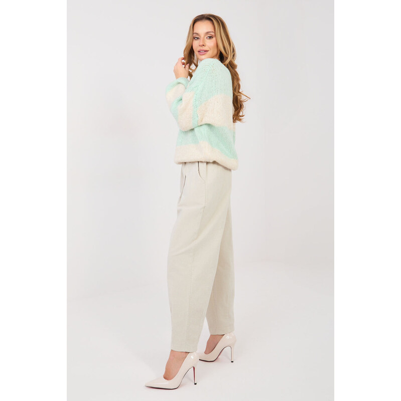 Kordové kalhoty model 224386 Italy Moda