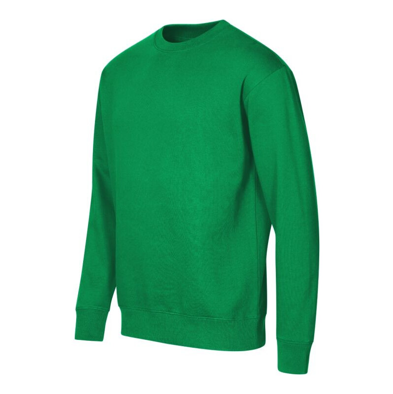 Malfini Unisex mikina Crew (trávově zelená)