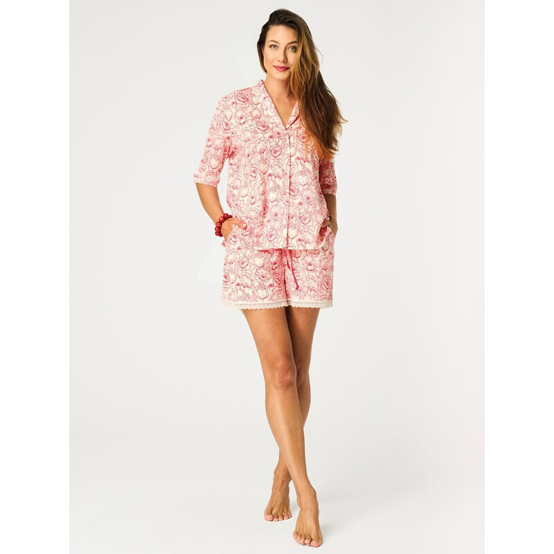 Pyžamo Key LNS 564 A26 kr/r S-XL na zip 114087189