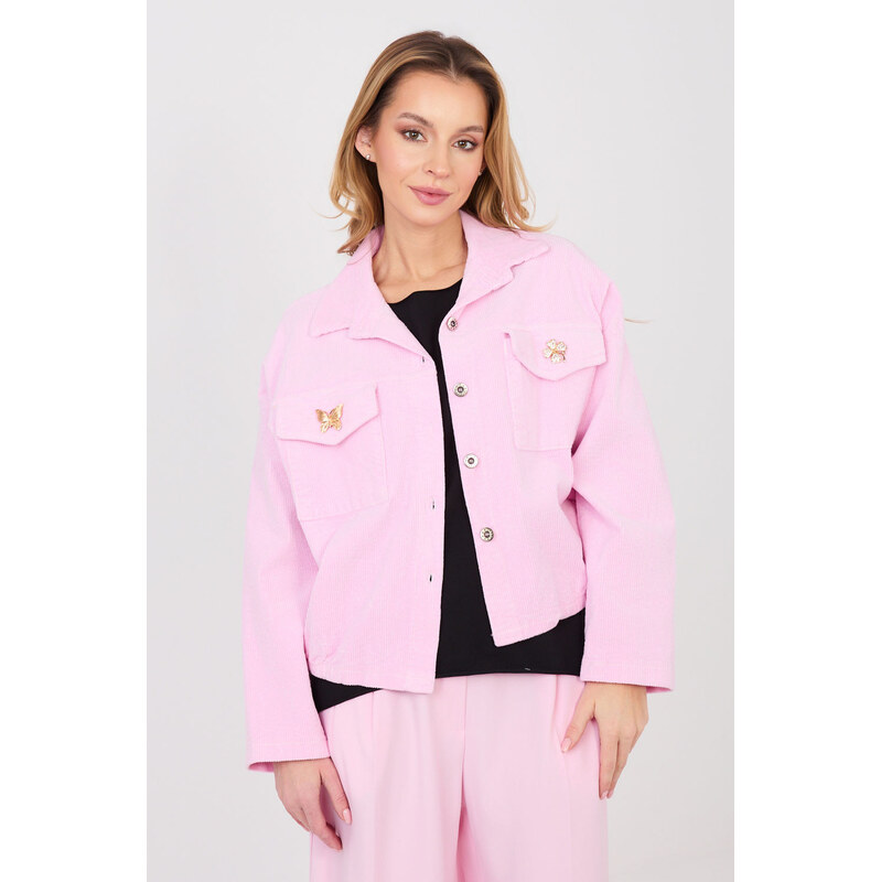 hřejivá kordová bunda model 224981 Rue Paris 114087279