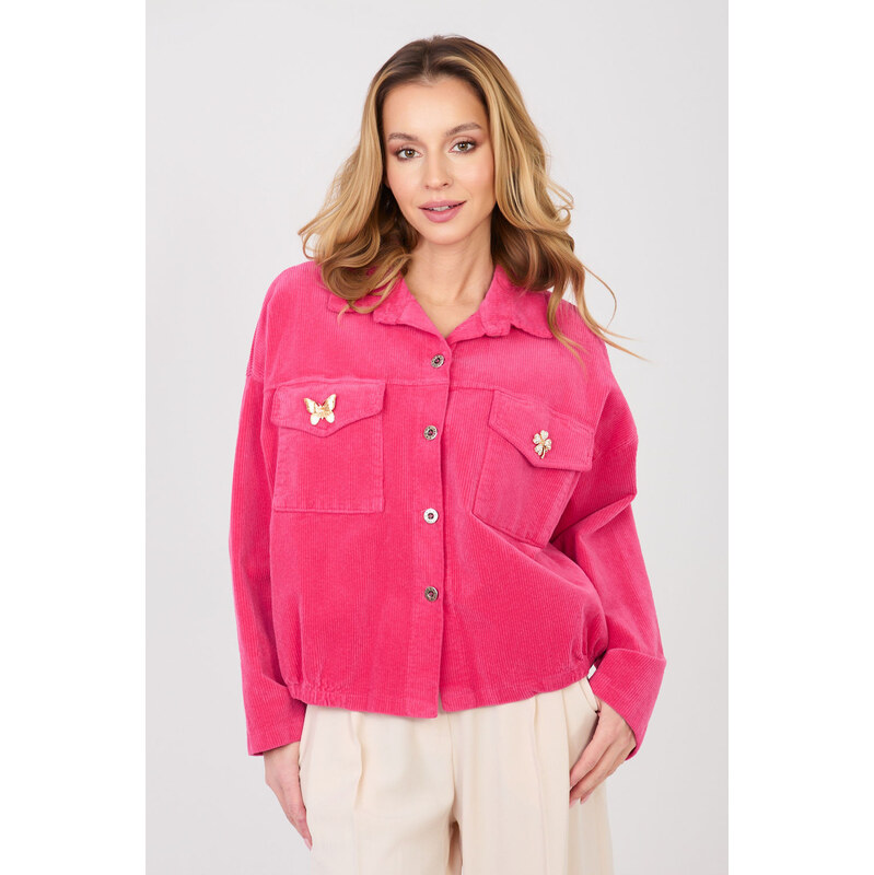 hřejivá kordová bunda model 224983 Rue Paris