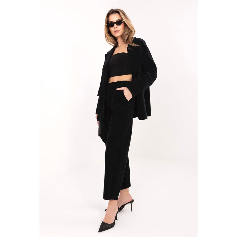 Kordové kalhoty model 225001 Rue Paris