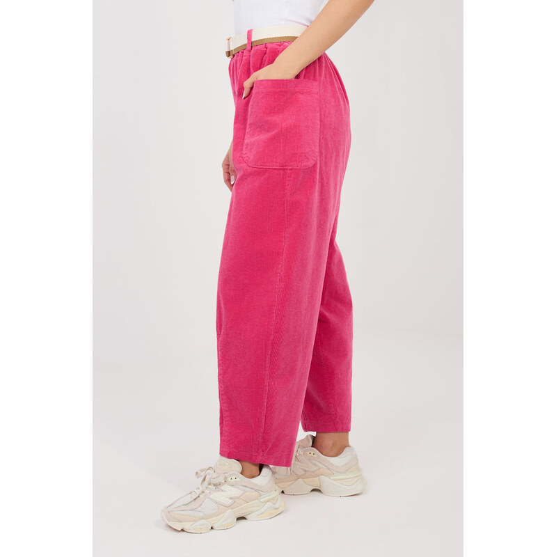 Kordové kalhoty model 225095 Rue Paris 114087444