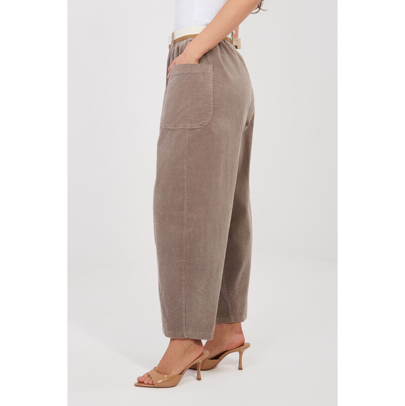 Kordové kalhoty model 225097 Rue Paris
