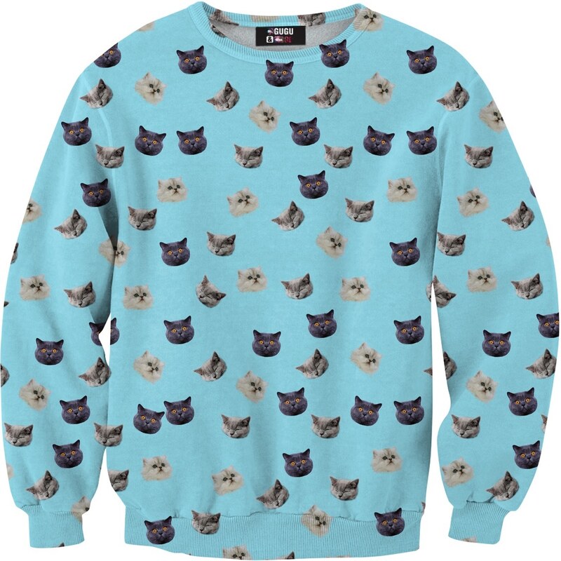 Mr. GUGU & Miss GO Sweater Grumpy Cats