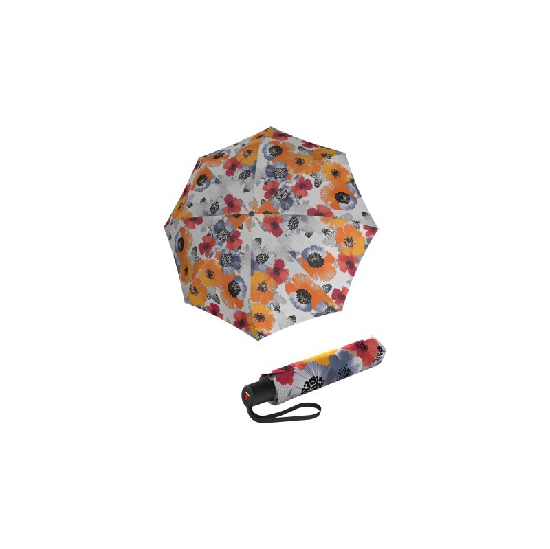 Knirps Knirps A 200 Medium Duomatic Poppy - elegantní plně automatický 114119163
