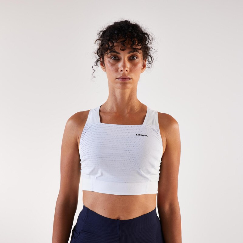 KIPRUN Dámský běžecký crop top Kiprun 113037412