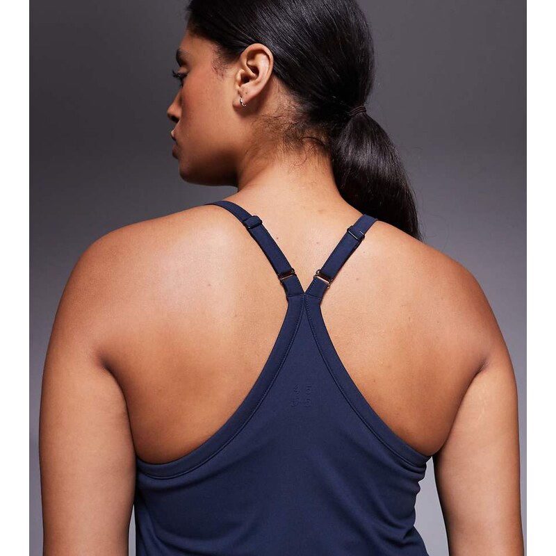 4505 Curve Icon soft touch yoga cami with inner bra and