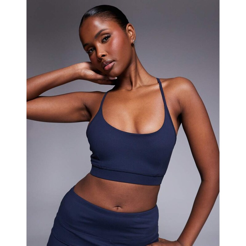 4505 Icon soft touch light support sports bra with adjustable straps 114154518