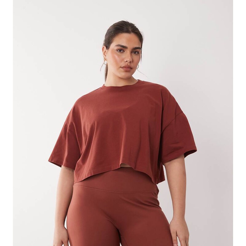 4505 Curve Icon heavyweight cotton cropped t-shirt with quick dry 114343134