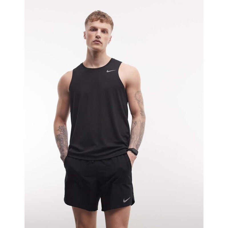 Nike Running Stride Dri-FIT 7 inch shorts in black