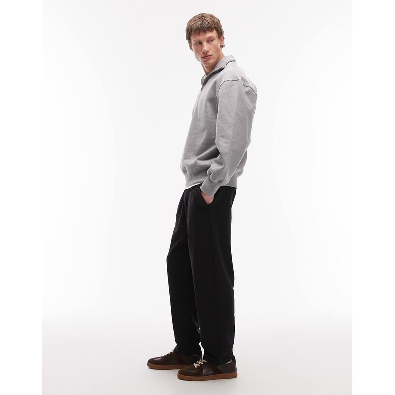 Champion Icons straight leg joggers in black