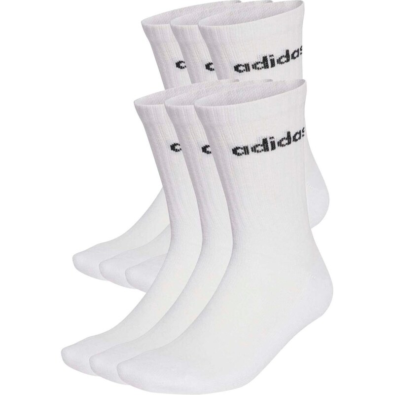 ADIDAS SPORTSWEAR Sportovní ponožky Linear Crew Cushioned 6 Pair