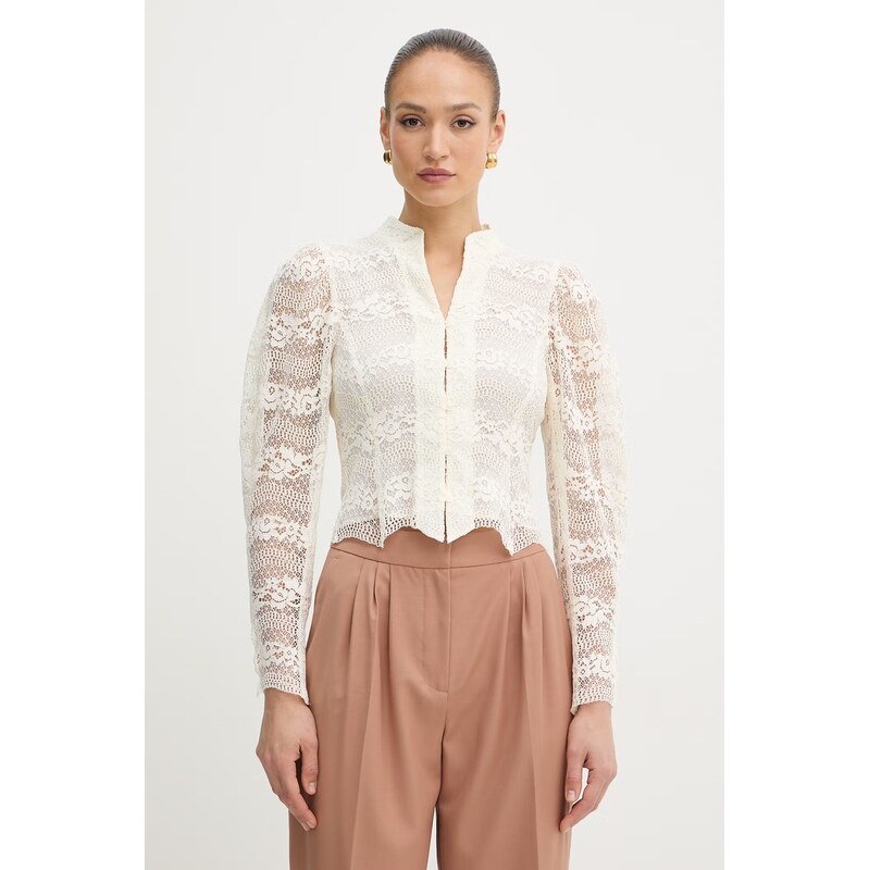Twinset košile dámská z viskózou 114257648