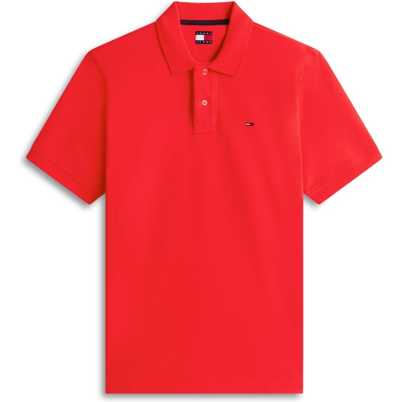 Tommy Jeans Tričko Essential jasně červená