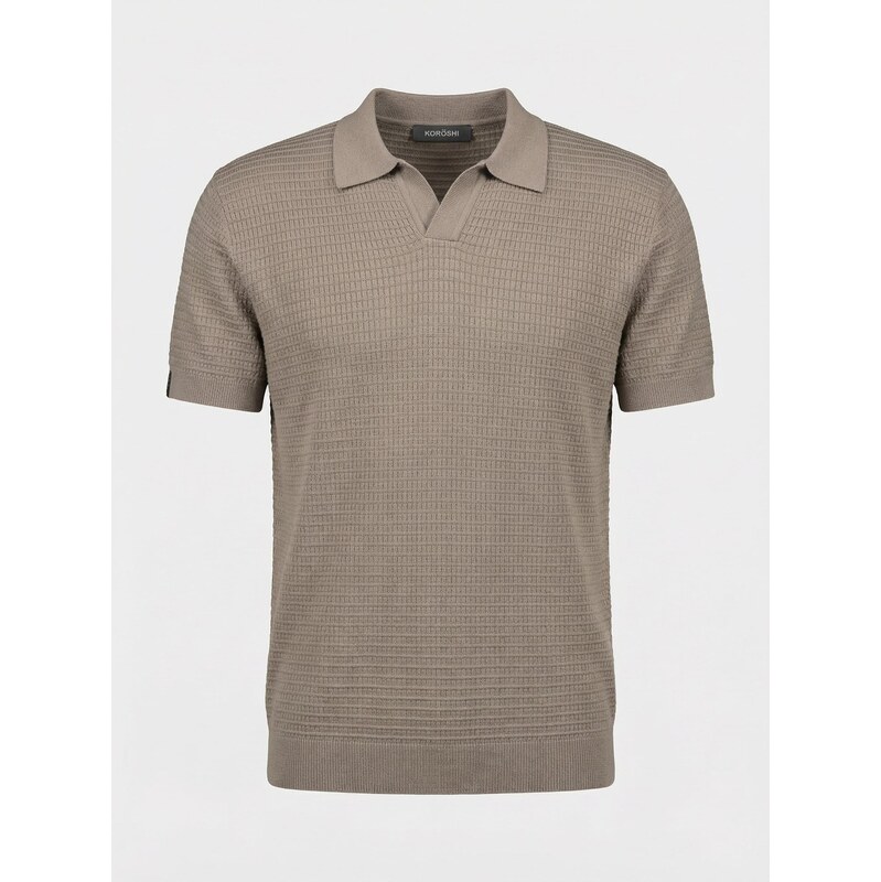 KOROSHI Tričko khaki
