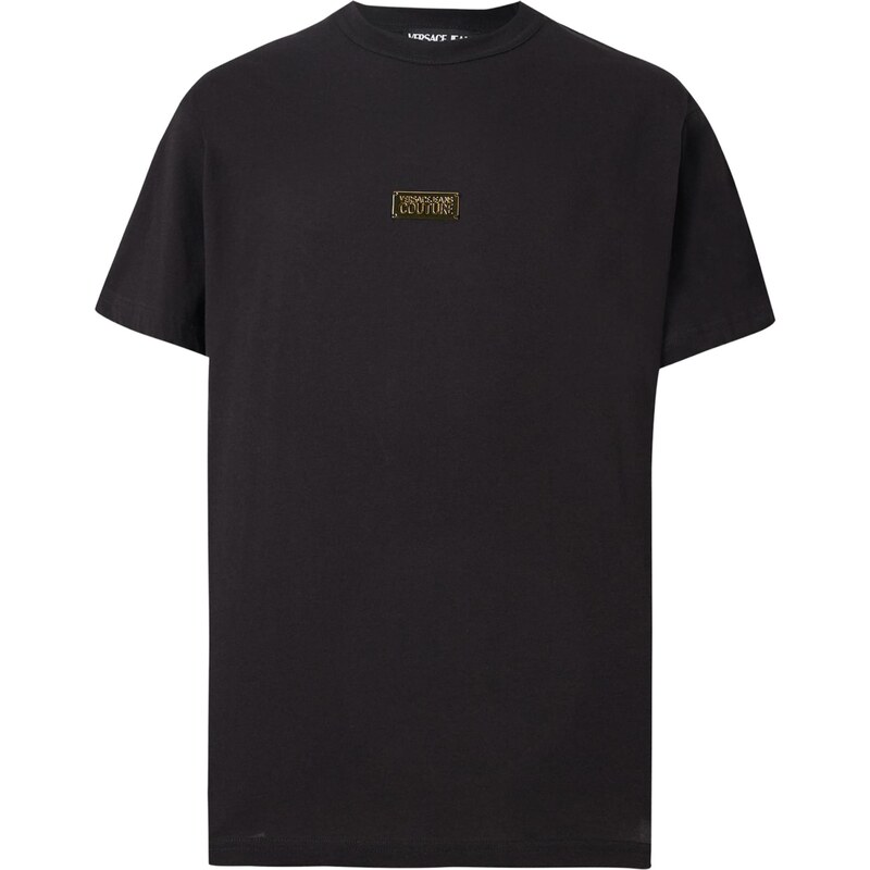 Versace Jeans Couture Tričko zlatá / černá