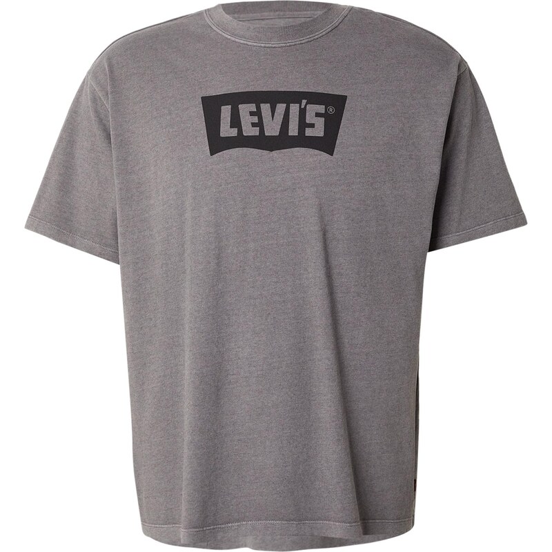 LEVIS  Tričko VINTAGE šedý melír / černá