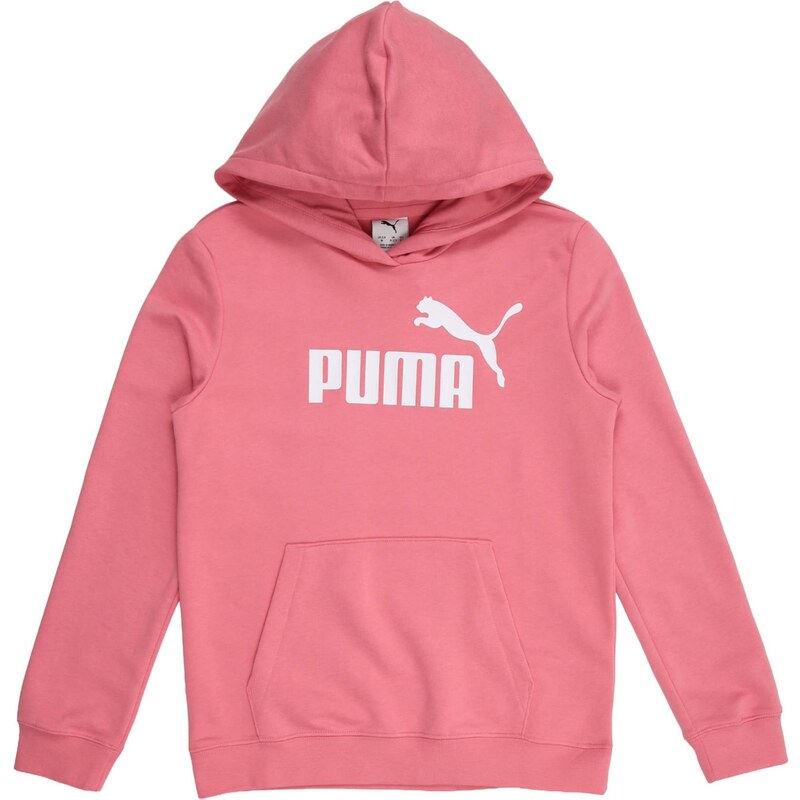 PUMA Mikina ESS No. 1 růžová / bílá