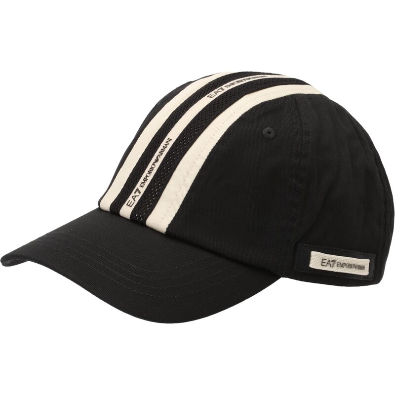EA7 Emporio Armani Kšiltovka černá / bílá 114151920