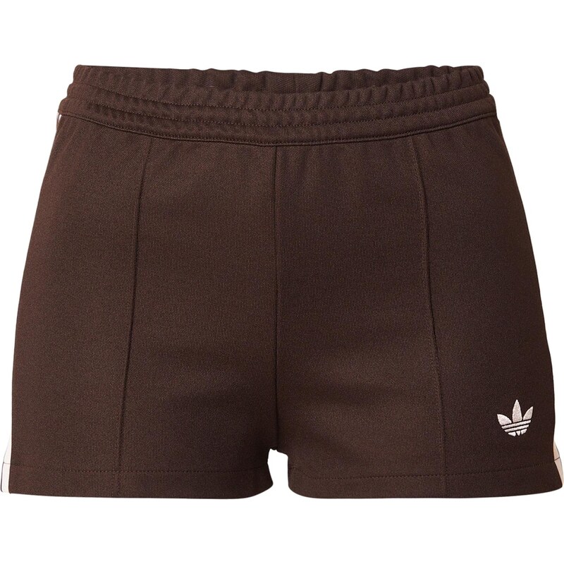 ADIDAS ORIGINALS Kalhoty CLASSIC čokoládová / bílá
