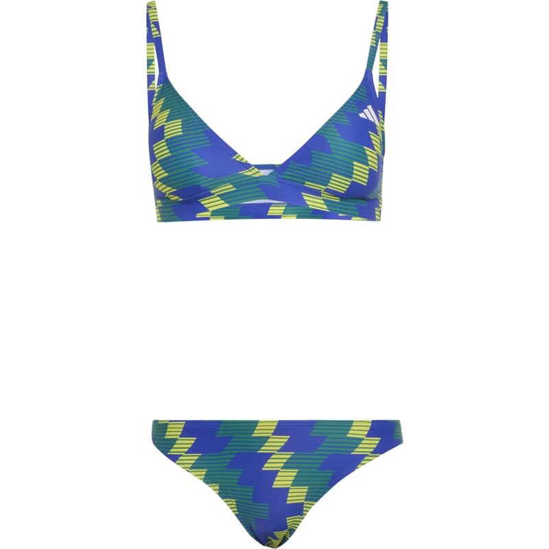 ADIDAS SPORTSWEAR Sportovní bikiny modrá / žlutá / nefritová