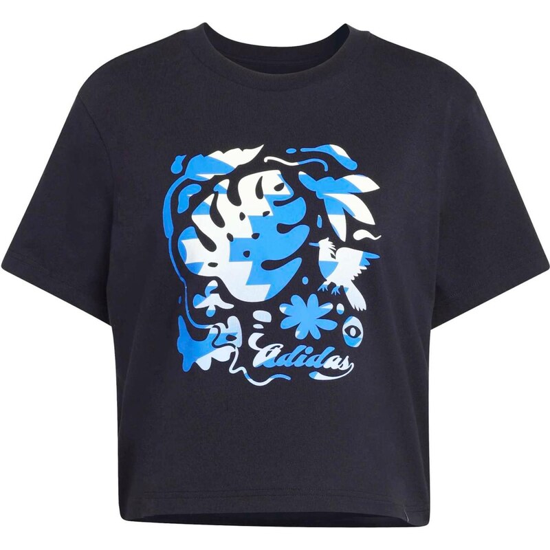 ADIDAS SPORTSWEAR Funkční tričko HOT COMMUNITY modrá / černá /