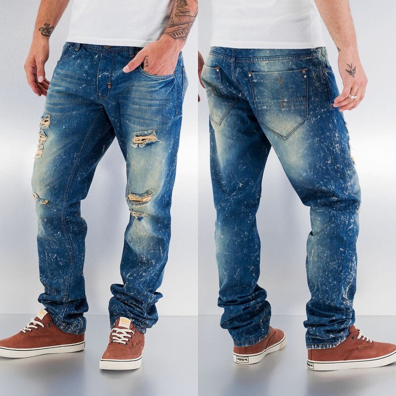 Just Rhyse Oslo Straight Fit Jeans Blue